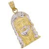 10k Gold Micro Jesus Piece Pendant