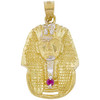 10k Gold King Tut Pendant