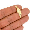 10k Gold Angel Wing Pendant