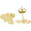 10k Gold Small Nugget Earrings