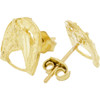 10k Gold Horse and Horseshoe Earrings