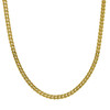 Hollow 10k Gold 4mm Franco Link Chain