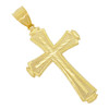 10k Gold Byzantine Cross Pendant