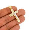 10k Gold Jesus Christ Crucifix Pendant