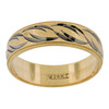 14k Gold Diamond Cut Band