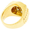 14k Gold Diamond 7 Stone Cluster Ring