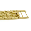 Solid 10k Gold Nugget Link Bracelet