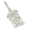 .925 Silver Mini Jesus Piece Pendant