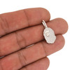 .925 Silver White Ape Pendant