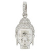 .925 Silver Mini Buddha Head Pendant