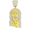 .925 Silver Super XL Jesus Piece Pendant