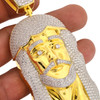 .925 Silver Super XL Jesus Piece Pendant