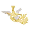 10k Gold Archangel Michael Pendant