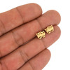 10k Gold Smile Now Cry Later Earring