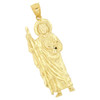 10k Gold Large San Judas Pendant