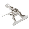 .925 Silver 3d Toy Soldier Pendant