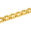 Gold Finish 316L Stainless Steel Thin Style Link Bracelet