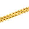 Gold Finish 316L Stainless Steel Watch Style Link Bracelet