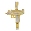 .925 Silver Mac 10 Gun Pendant