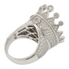 .925 Silver Chunky Kings Crown Ring