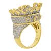 .925 Silver Hip Hop Kings Crown Ring