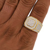 .925 Silver Classic Hip Hop Ring