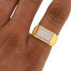 .925 Silver Watch Band Shank Style Ring