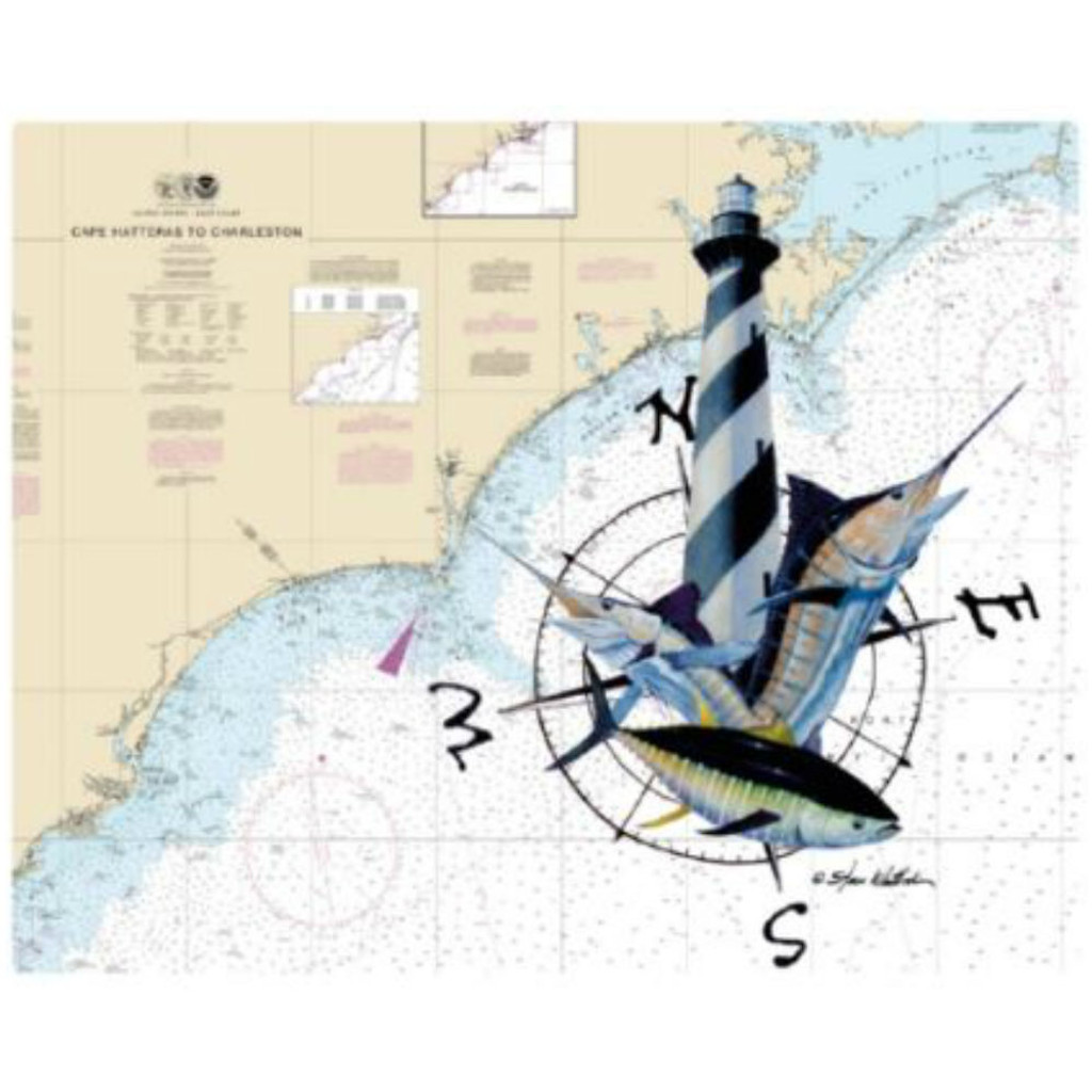 Cutting Board - Carolina Lighthouse By Magic Slice 