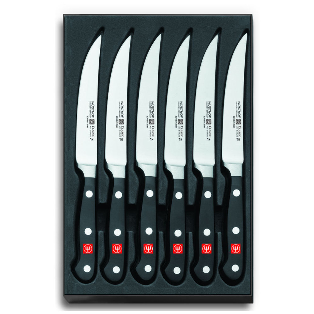 Classic, 6 Piece Steak Knife Set Wusthof