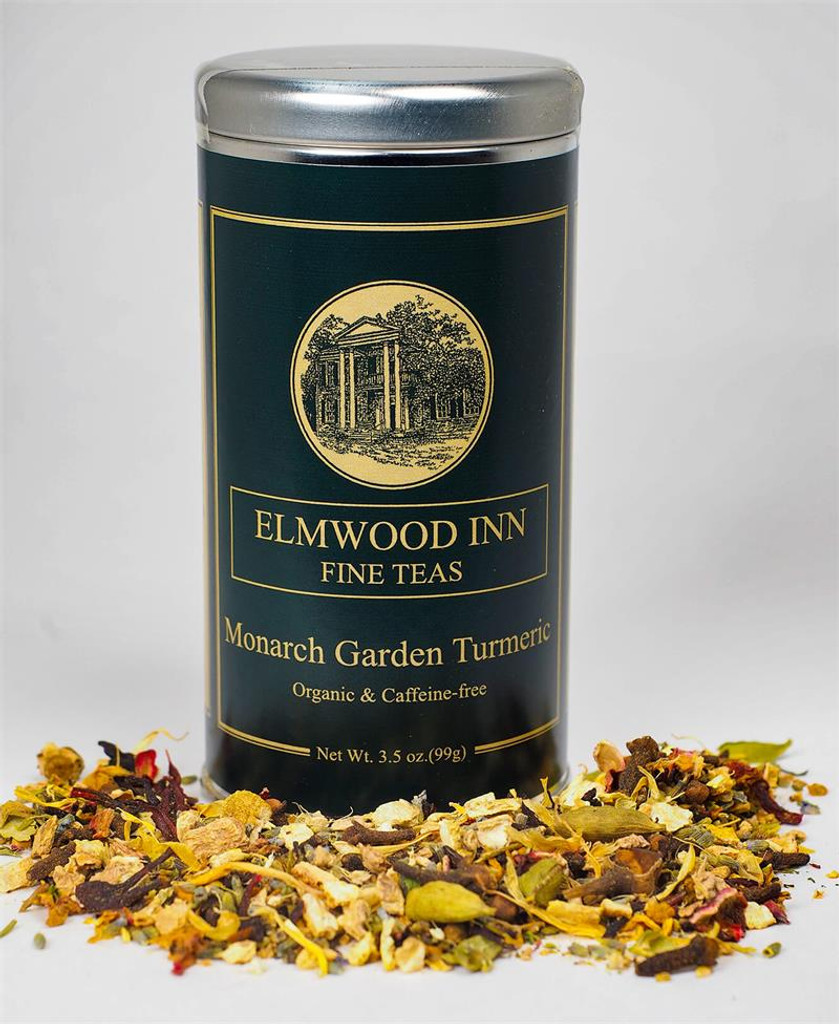 Monarch Garden Turmeric Infusion Herbal Tea By Elmwood Inn