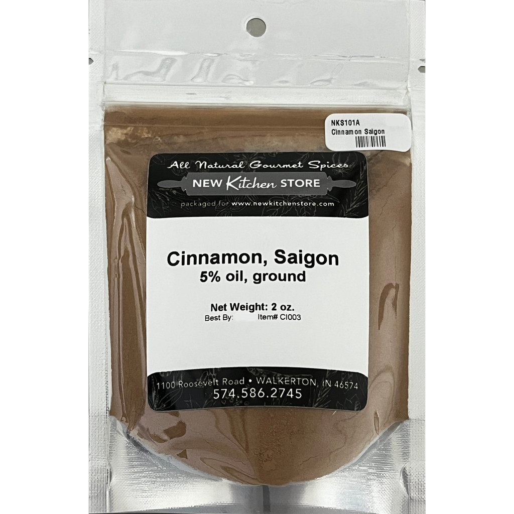 Cinnamon Saigon, Ground 5% Oil 2 oz