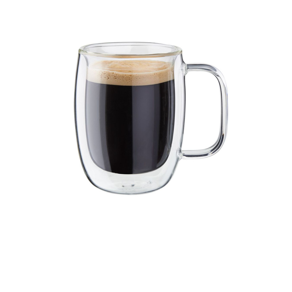 Double Espresso Mug Double Wall Glass 4.5oz Set of 2