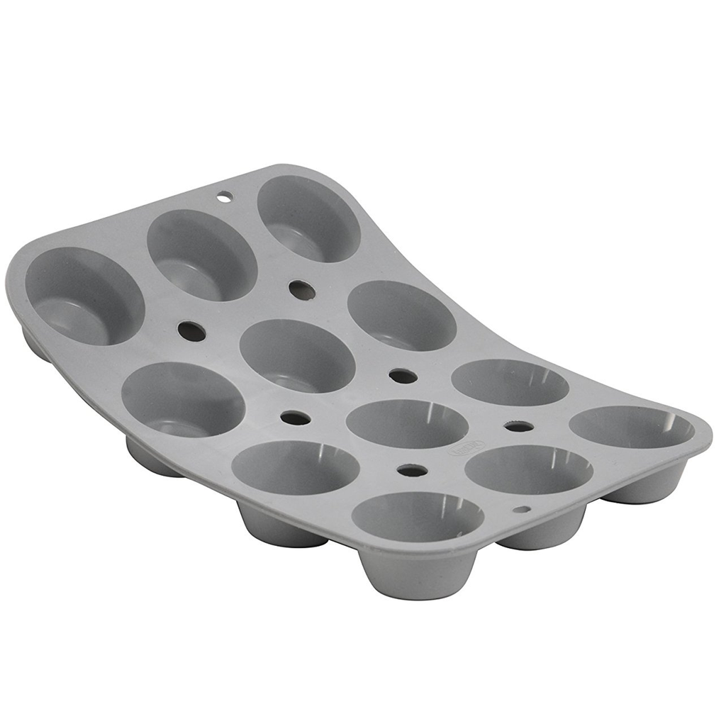 De Buyer Muffin Silicone Mold Large 12 Cup