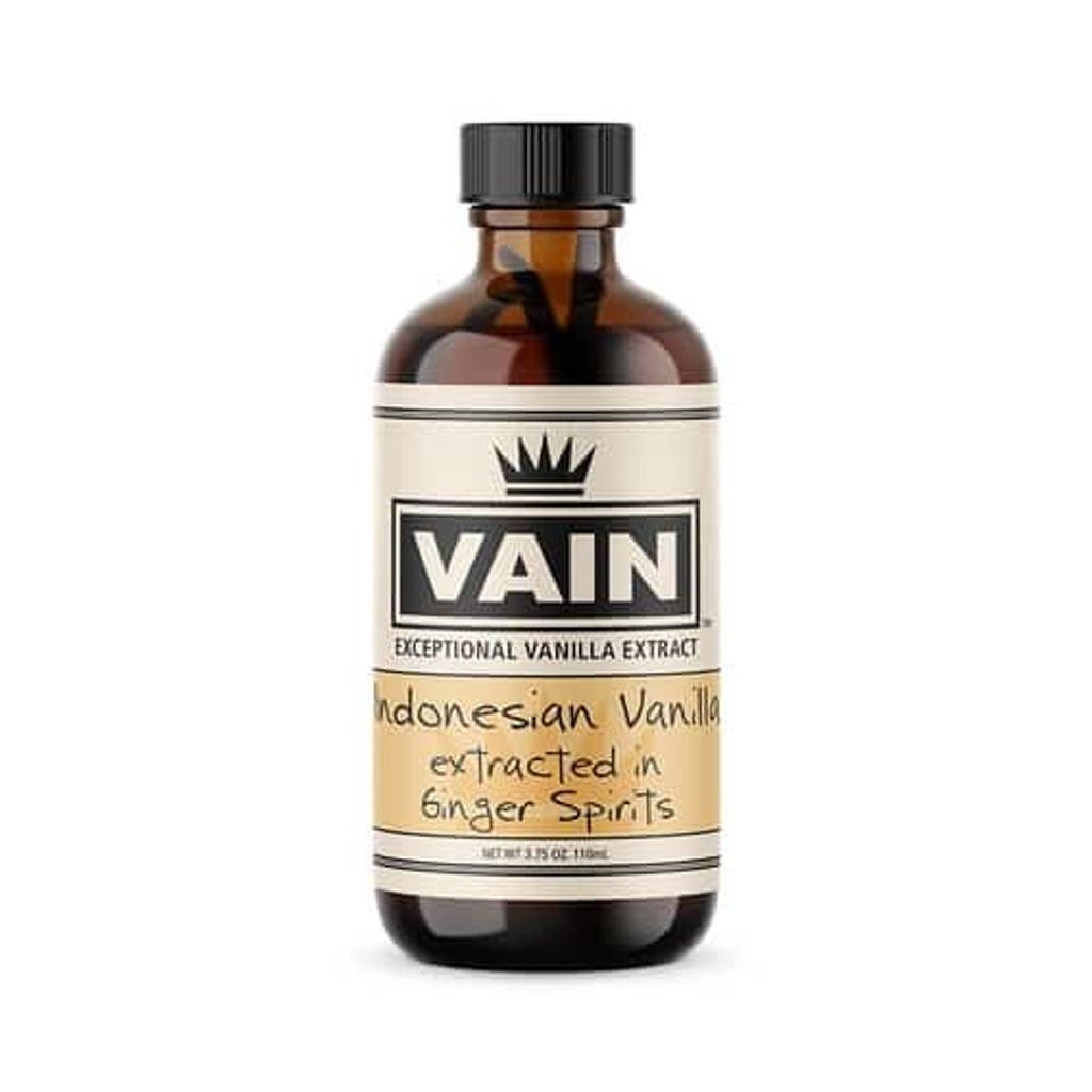 Indonesian Vanilla Extracted in Ginger Spirits 3.75oz