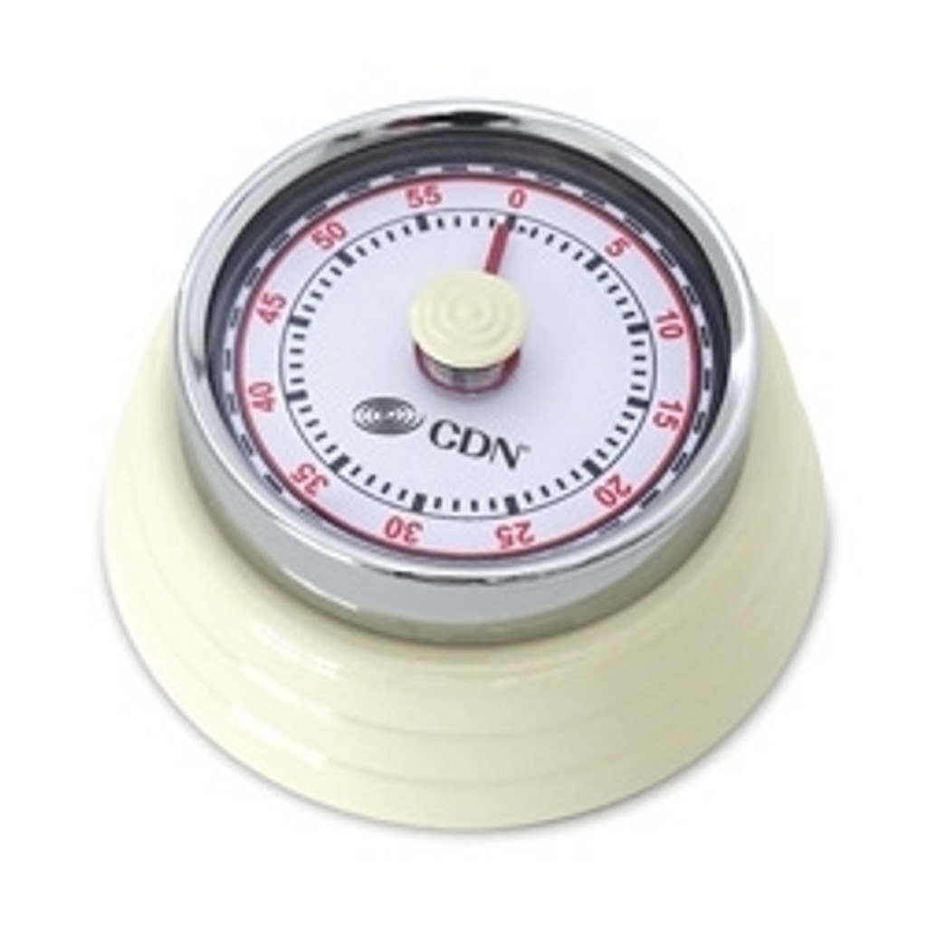 CDN Compact Mechanical Timer – White