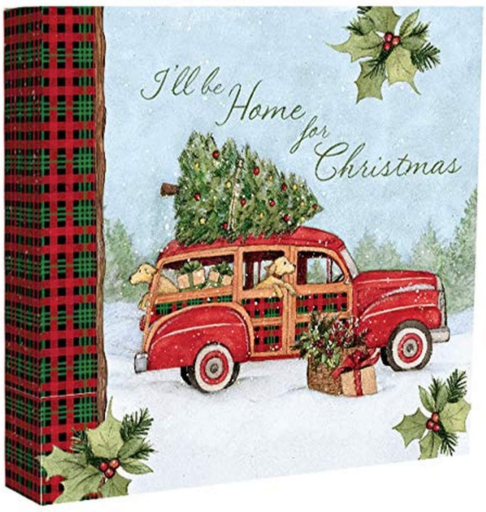 Home For Christmas Recipe Card Album