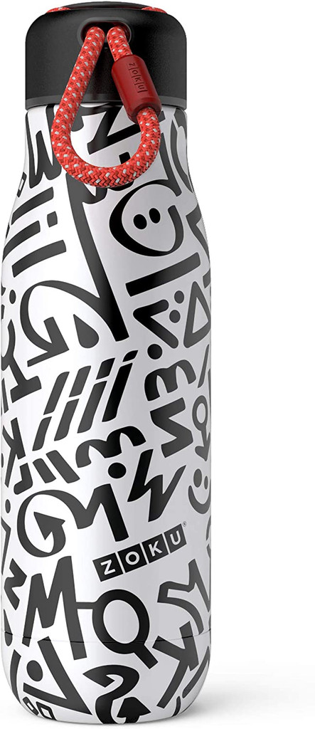 Zoku Modern Calligraphy Stainless Bottle 18OZ