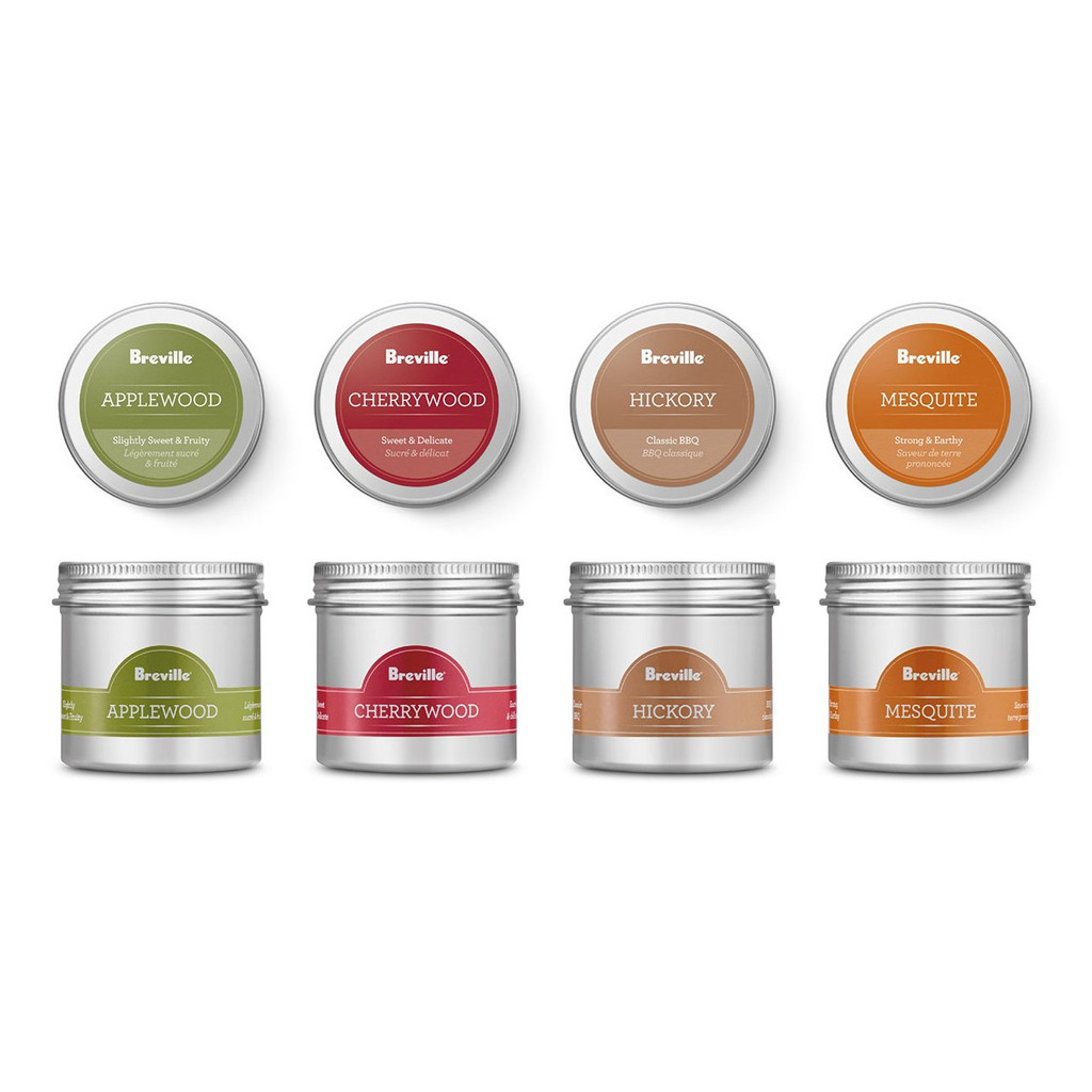 Wood Chips Smoking Gun Set of 4 Gift Box