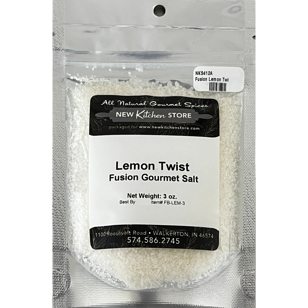 Lemon Twist Fusion Sea Salt 4 oz