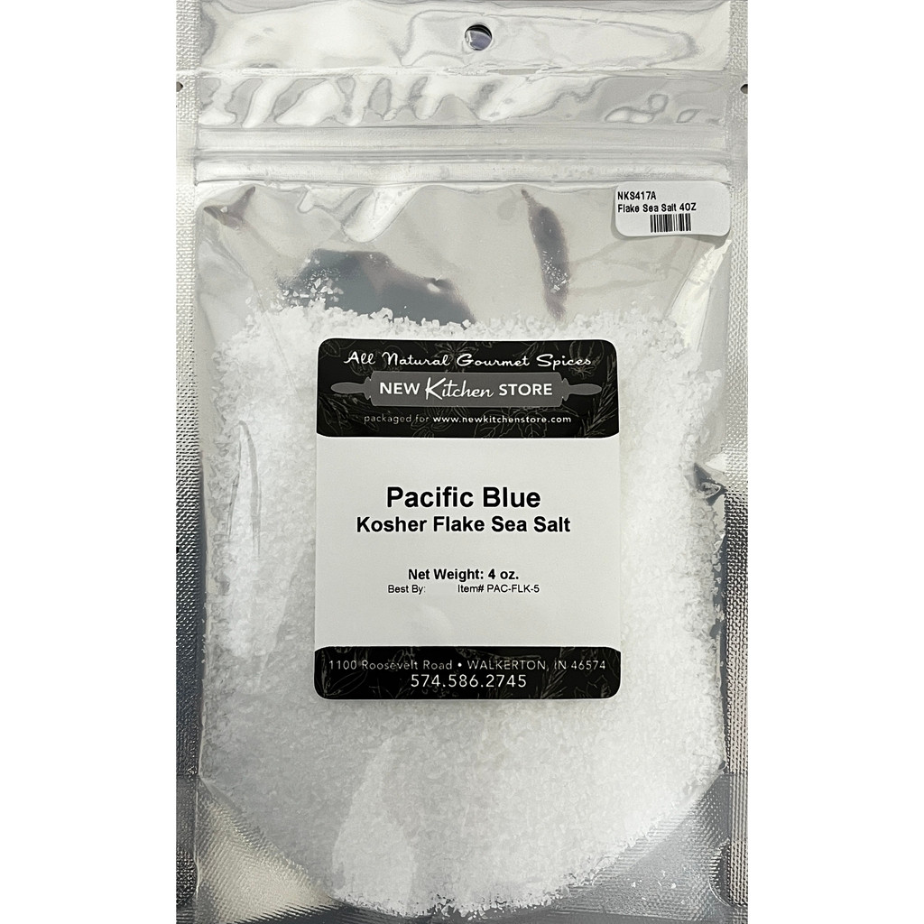 Pacific Blue Flake Sea Salt 4 oz