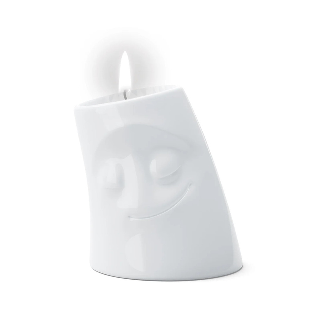 Candle Holder Cozy Face Small