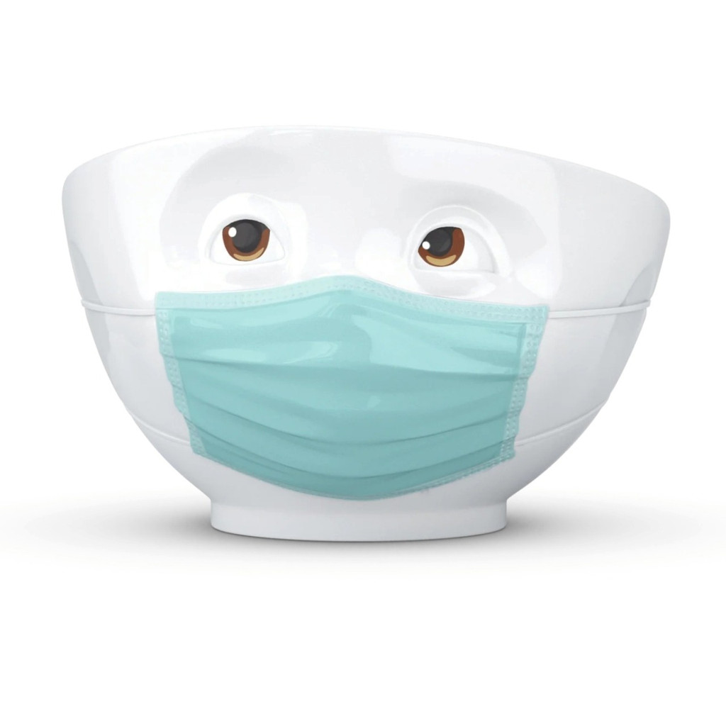 Bowl 16OZ Hopeful Face Mask And C-Eyes