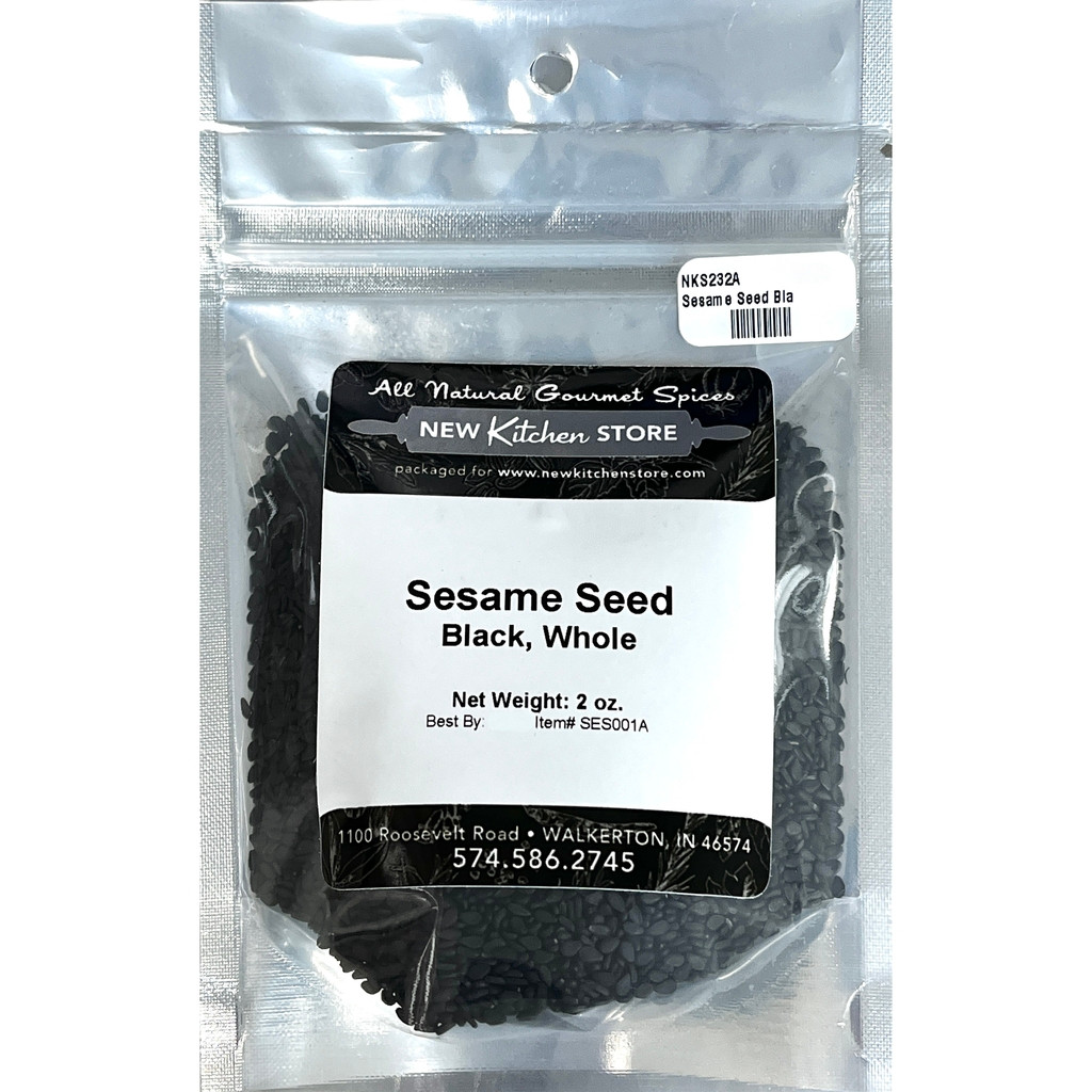 Sesame Seed, Black, Whole 2 oz