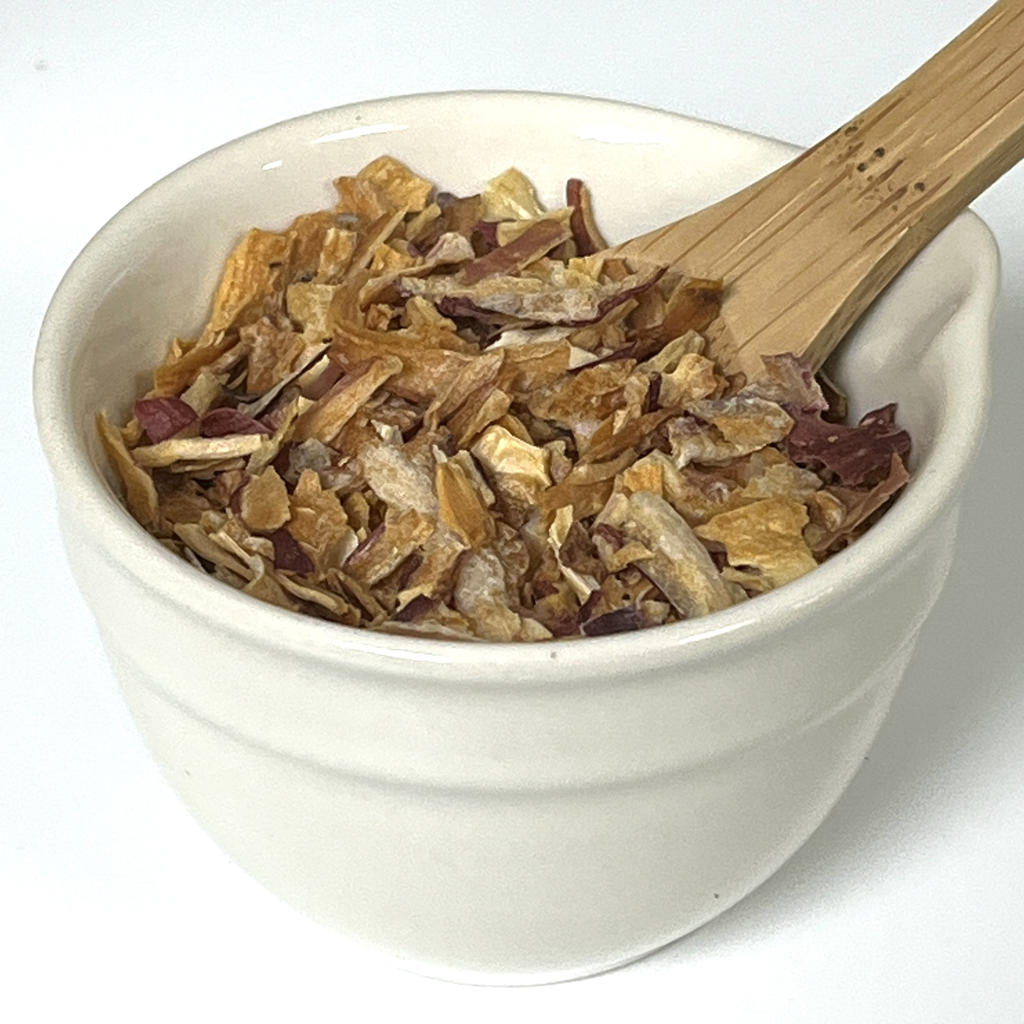 Shallots Cut, Sifted, and Diced 1 oz