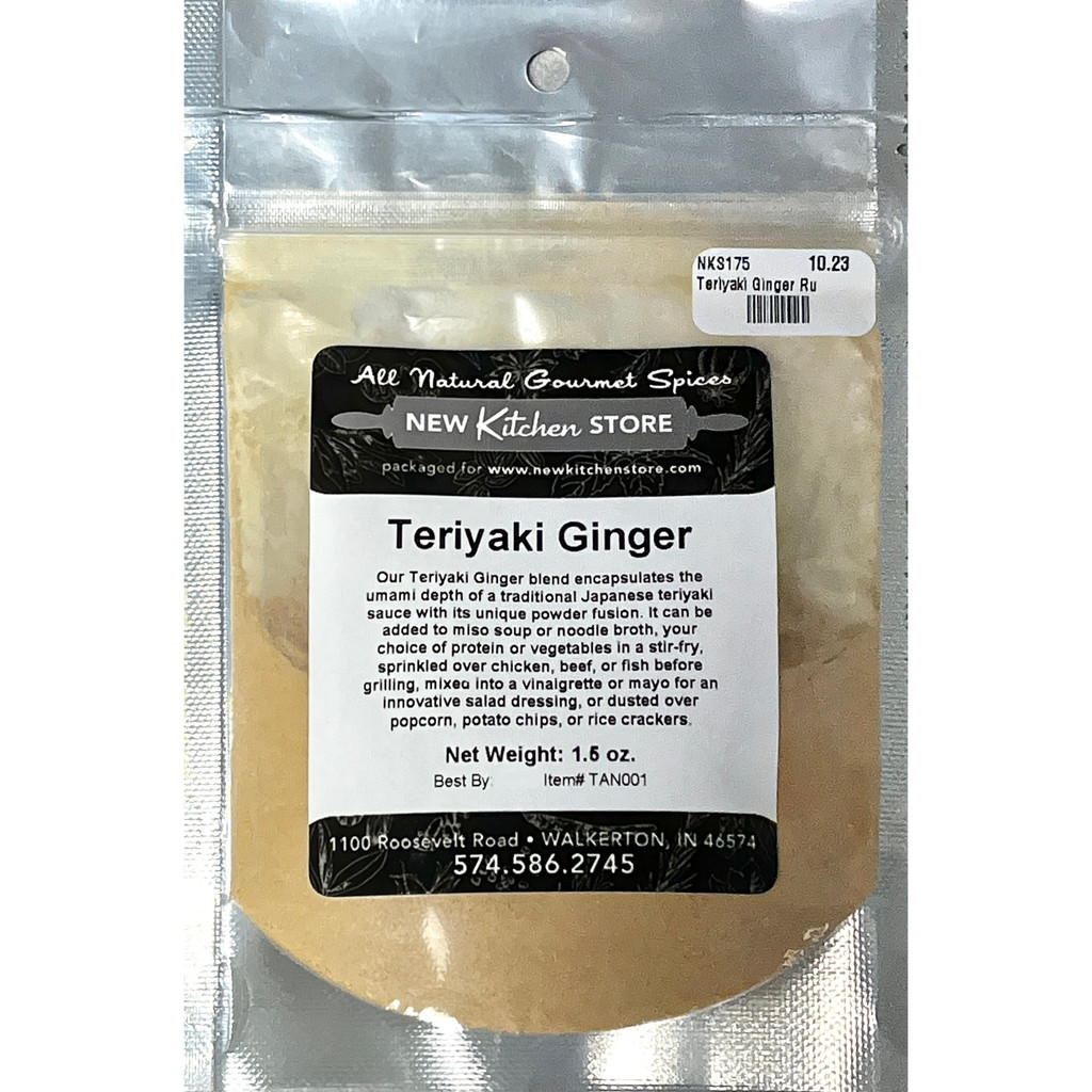 Teriyaki Ginger Rub 1.5 oz