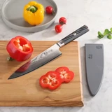Chefs Knife 8IN W/Sheath Damascus Yari
