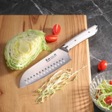 Knife 7IN Santoku White Helena Series