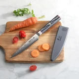 Utility Knife 5IN Serrated w/Sheath Yari