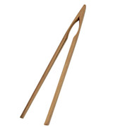 Tongs 6.5IN Toaster Burnished Bamboo