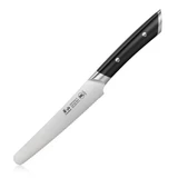 Knife 5IN Serrated Utility Black Helena